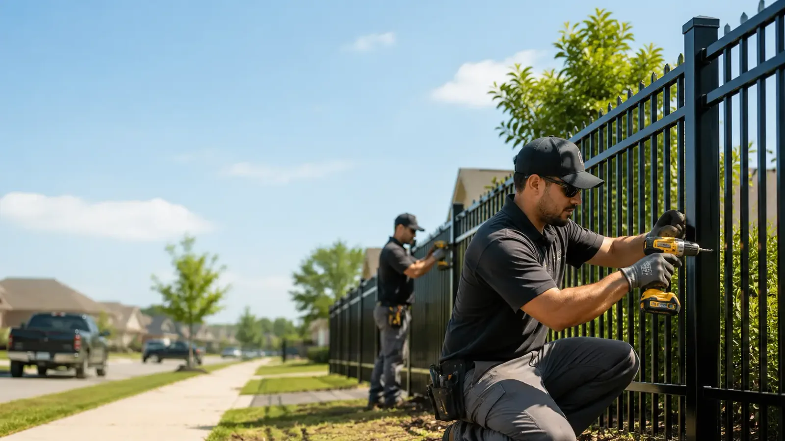 Metal Fence Installation in Meservey, IA